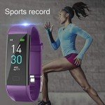 HSW M2 Fitness Tracker Smart Band - Purple
