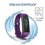HSW M2 Fitness Tracker Smart Band - Purple