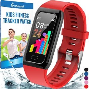 Inspiratek Waterproof Kids Fitness Tracker - 5 Colors