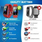 Inspiratek Waterproof Kids Fitness Tracker - 5 Colors