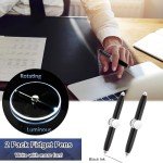 Vinuwu Fidget Spinner Ballpoint Pens with LED Light