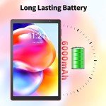 PRITOM 10" Android 12 Tablet with Expandable Storage