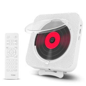 Adirigo Bluetooth CD Player with Remote & Speakers