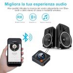 Bluetooth 5.3 HiFi Audio Receiver with NFC & TF Slot