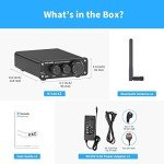 Fosi Audio BT10A Bluetooth 5.0 Stereo Amplifier
