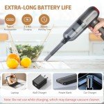 Cordless 9000Pa Handheld Vacuum Cleaner for Cars