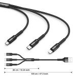3-in-1 Fast Charging Cable for All Devices