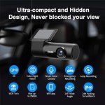 KAWA 2K QHD Dash Cam with Voice Control