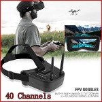 5.8G RC Drone Goggles with 40 Channels