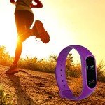 Aquarius AQ112 Purple Fitness Tracker with Heart Monitor