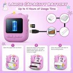 Kids Instant Camera with 32GB Card - Purple