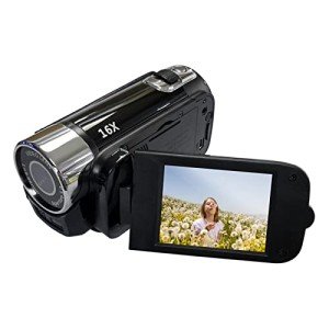 Camnoon 1080P 16MP Digital Camcorder with 16X Zoom