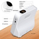 Bluetooth CD Player with Dual Speakers and Remote