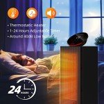 OMISOON 2000W Electric Heater with Remote Control