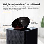 OMISOON 2000W Electric Heater with Remote Control