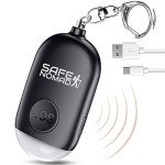 Personal Safety Alarm with LED Flashlight, Waterproof