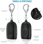 Personal Safety Alarm with LED Flashlight, Waterproof