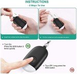Personal Safety Alarm with LED Flashlight, Waterproof