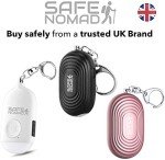 Personal Safety Alarm with LED Flashlight, Waterproof