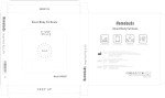 Smart Body Fat Scale with App - Black