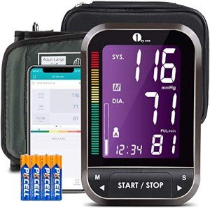Upper Arm Blood Pressure Monitor with App Sync
