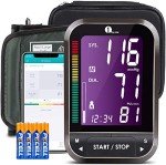 Upper Arm Blood Pressure Monitor with App Sync