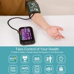 Upper Arm Blood Pressure Monitor with App Sync