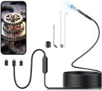 WiFi USB Endoscope Camera with LED Lights