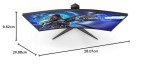 AOC 32" FHD Curved Gaming Monitor, 240Hz