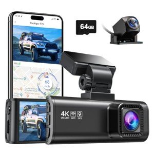 REDTIGER F7N 4K Dual Dash Cam with WiFi