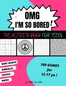 Fun Activity Book for Teens: 100 Engaging Games