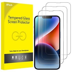 JETech Tempered Glass Screen Protector for iPhone 14
