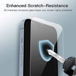 JETech Tempered Glass Screen Protector for iPhone 14