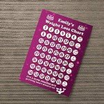 Personalized Weight Loss Chart – Motivational Tracker for Girls