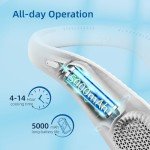 Rechargeable Bladeless Neck Fan with 360° Airflow