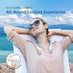 Rechargeable Bladeless Neck Fan with 360° Airflow