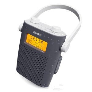Waterproof Portable DAB Radio with Bluetooth & 15H Battery