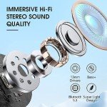 Bluetooth 5.3 Wireless Earbuds with Touch Control