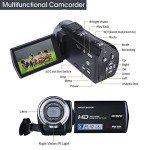 ORDRO FHD 1080P Night Vision Vlogging Camera