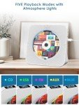 Bluetooth CD Player with HiFi Speakers and Timer