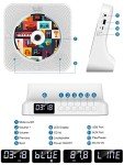 Bluetooth CD Player with HiFi Speakers and Timer