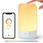 Smart WiFi Table Lamp with Voice Control