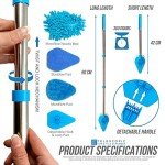 Telescopic Bathroom and Shower Tile Cleaner Tool