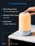Smart WiFi Table Lamp with Voice Control