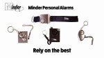 Minder® 140db Police-Approved Personal Safety Alarm Keyring