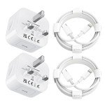 20W USB-C Fast Charger & 6FT Cable for iPhone