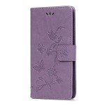 Light Purple PU Leather Flip Case for Huawei P Smart