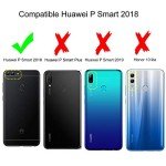 Light Purple PU Leather Flip Case for Huawei P Smart