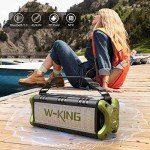 W-KING 90W Waterproof Bluetooth Speaker with Deep Bass