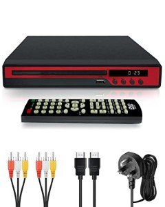 Maxesla Multi-Region HDMI DVD Player with Remote